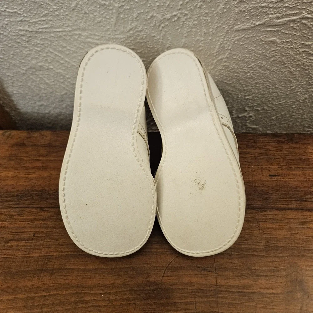Vintage Doveen Wash & Wear Baby Deer Shoes Size 3 In Original Box Early Walkers